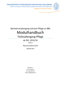 Modulhandbuch - Philosophisch-Theologische Hochschule Vallendar