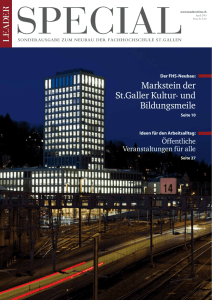 Markstein der St.Galler Kultur- und Bildungsmeile