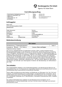 Vermittlungsauftrag - LDC Informationssysteme GmbH