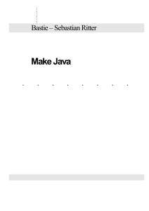 Make Java - Now!