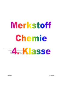 Chemie Merkstoff