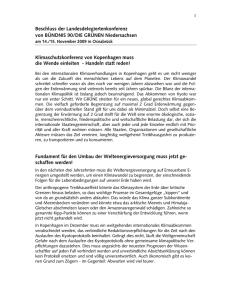 Resolution Klimaschutz (LDK-Beschluss: Osnabrück 2009)