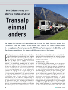 Transalp einmal anders - Deutscher Alpenverein