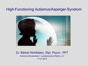 High-Functioning Autismus/Asperger-Syndrom