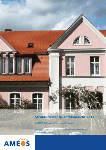 Qualitätsbericht 2013 - Bremer Krankenhausspiegel