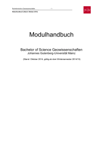 Modulhandbuch_BSc Geowiss_(gültig ab WS 2014-15)