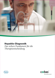 Hepatitis-Diagnostik - Roche Diagnostics (Schweiz)