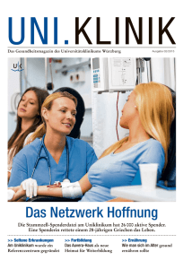 Ausgabe 2/2015  - Universitätsklinikum Würzburg