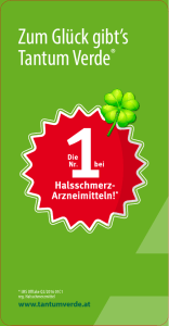 tantum verde - Angelini Pharma Österreich GmbH