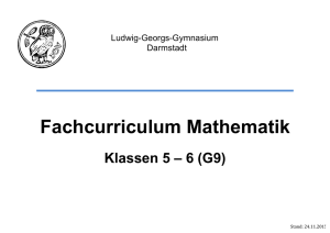 Mathematik G9 (Klasse 5/6) - Ludwig-Georgs