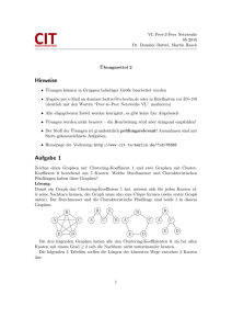 Hinweise Aufgabe 1