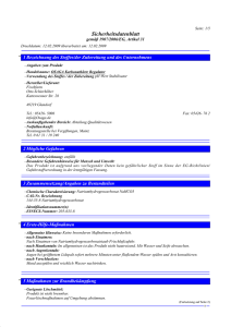 Sicherheitsdatenblatt OSAGA Karbonathärte