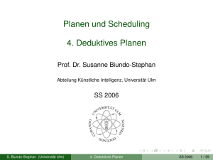 4. Deduktives Planen