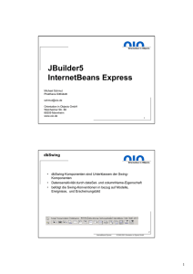 JBuilder5 InternetBeans Express