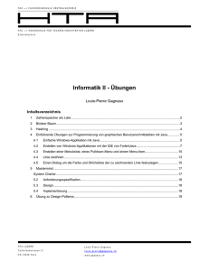 Übungen im 2. Semester