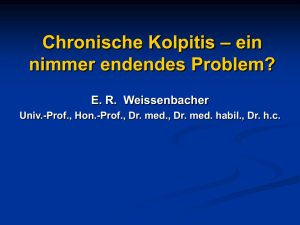 Chronische Kolpitis