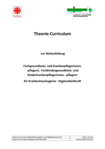 Theorie-Curriculum - Caritas