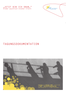 tagungsdoKumentation - Psychosozialen Zentren GmbH