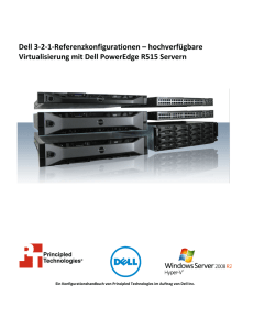 Dell 3-2-1 Reference Configurations: High