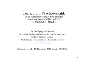 Präsentationsfolien  - Dr. Wolfgang Ruf