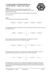 3. Landeswettbewerb Mathematik Bayern