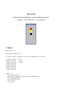 java ampel - worgtsone.scienceontheweb.net (mail : worgtsone