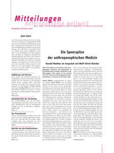 Anthroposophie Weltweit - Anthroposophische Gesellschaft in