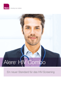 Alere TM HIV Combo Broschüre