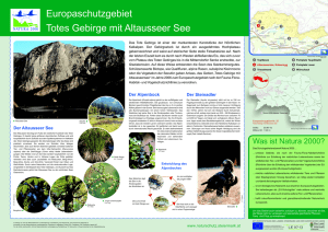 Totes Gebirge II.cdr - Natura 2000 – Steiermark