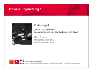 Software Engineering 1