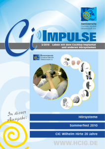 Ci-Impulse, Ausgabe 3-2010