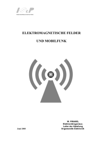 elektromagnetische felder und mobilfunk
