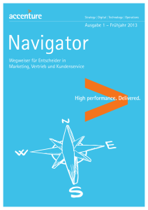 Accenture Navigator Ausgabe 1 Fruhjahr 2013