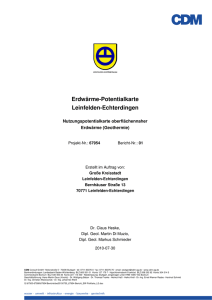 Erdwärme-Potentialkarte - Stadt Leinfelden