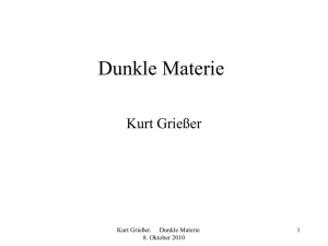 Dunkle Materie 08.10.10