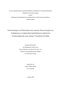 Dissertation Ludger Belke 21.04.09 II