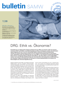 DRG: Ethik vs. Ökonomie PDF, 955 KB