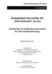 Rybaczek (2007): Sozialarbeit als