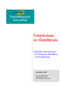 Tuberkulosebericht 2009
