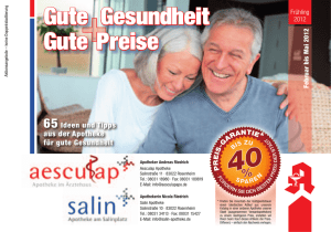 Gute Gesundheit Gute Preise