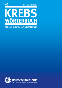 Wörterbuch - Klinikum Bad Hersfeld