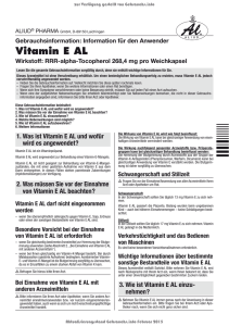 Vitamin E AL - b17net.info