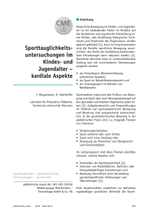 kardiale Aspekte - MGO Fachverlage