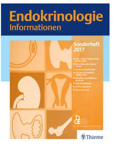 Informationen - Deutsche Gesellschaft für Endokrinologie