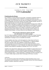 CCS 9620EV3 CCS Lademodul
