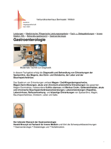 Verbundkrankenhaus Bernkastel / Wittlich: Gastroenterologie