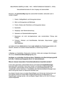 Warum müssen besondere Vorsichtsmaßnahmen