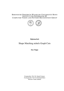 Shape Matching mittels Graph Cuts