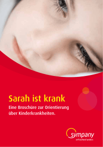 Sarah ist krank