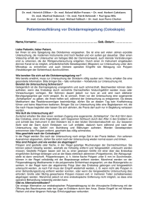 Darmspiegelung - Praxis für Innere Medizin Euskirchen